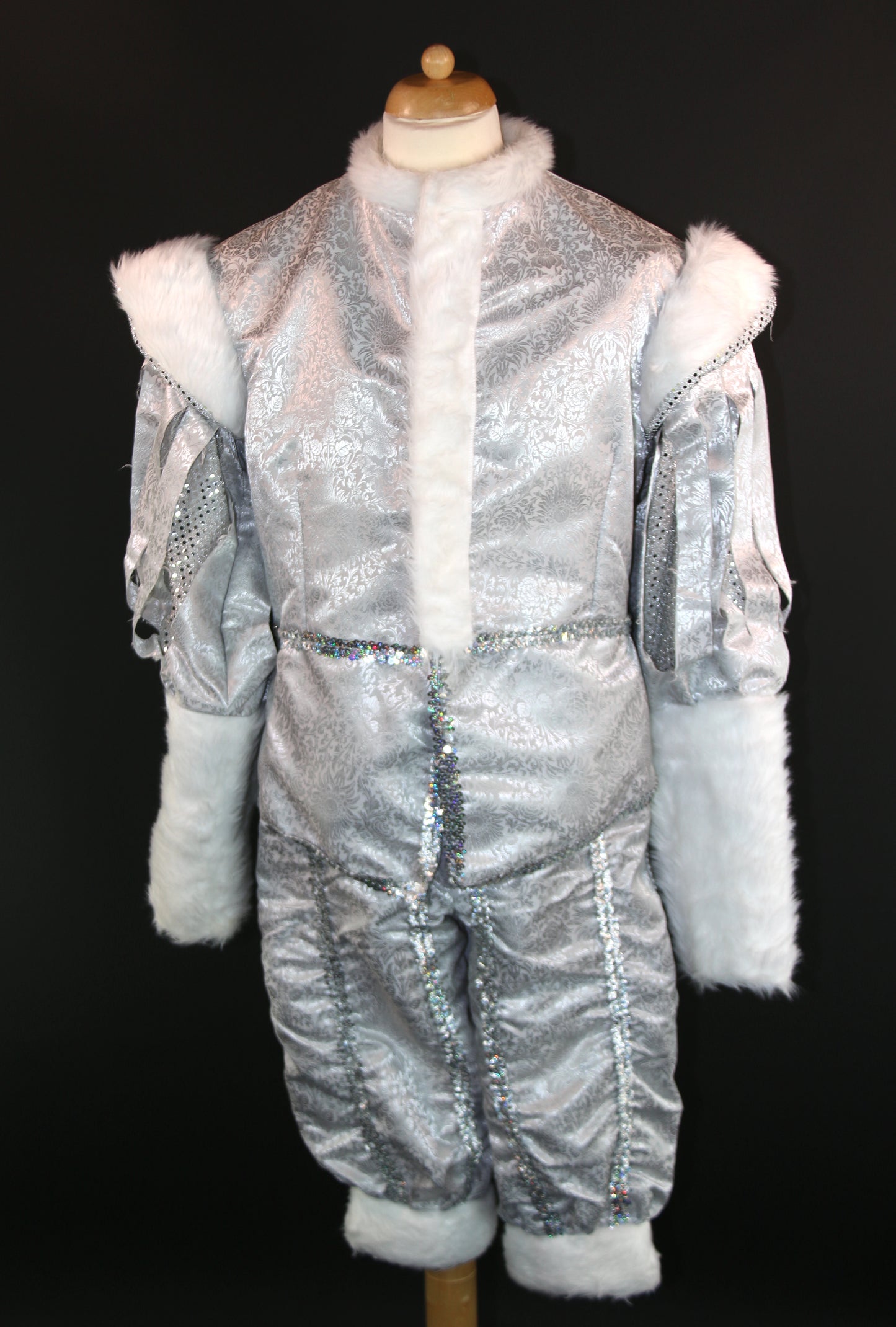 White Silver Renaissance Walkdown Deluxe Tunic