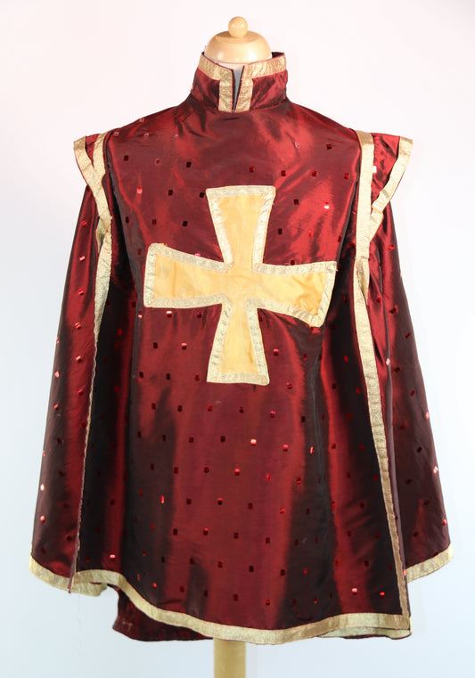 Wine Gold Muskateer Panto Deluxe Tunic